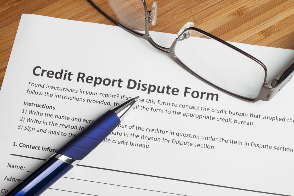 How to Dispute Credit Report errors