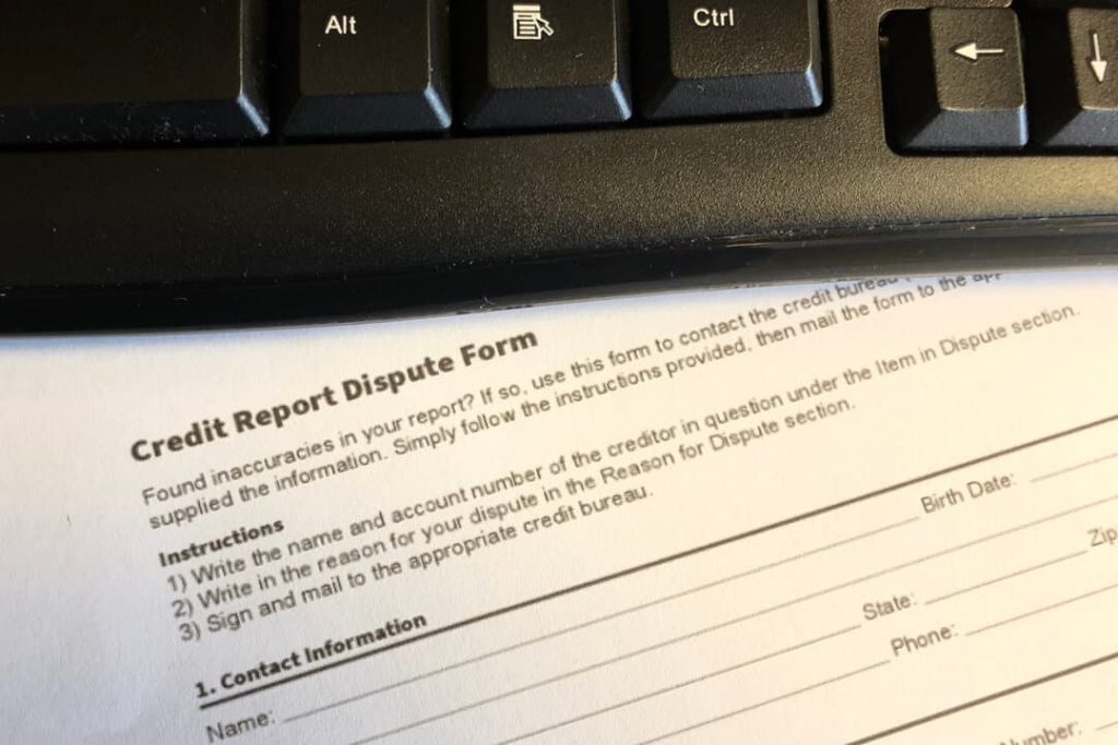 How to Dispute Credit Report errors
