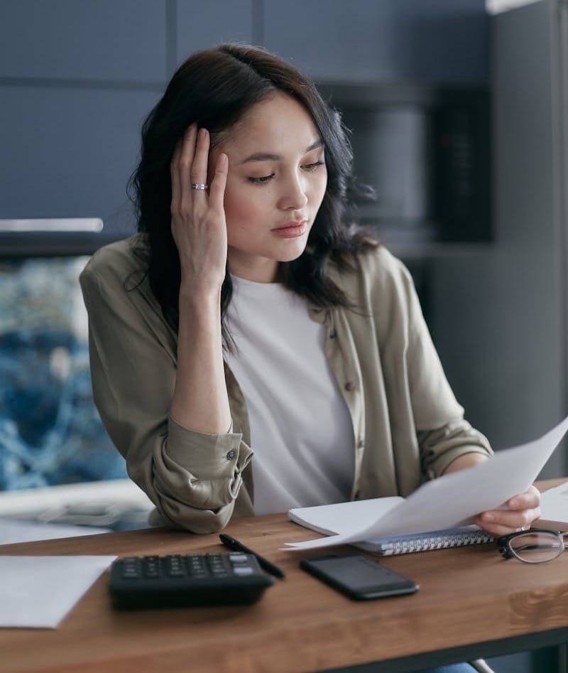 A lady worried about her unscorable credit and how bad it has affected her