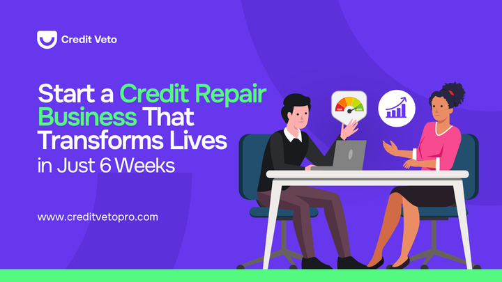A digital illustration of a credit repair specialist rendering impactful service to his client.