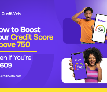 Before and after of a boy and girl reflecting how one can boost their credit score above 750