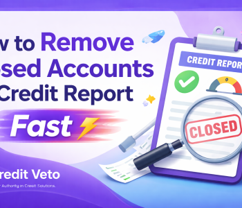 How to Remove Closed Accounts from Credit Report