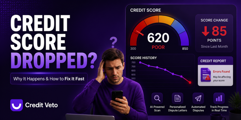Why Did My Credit Score Drop