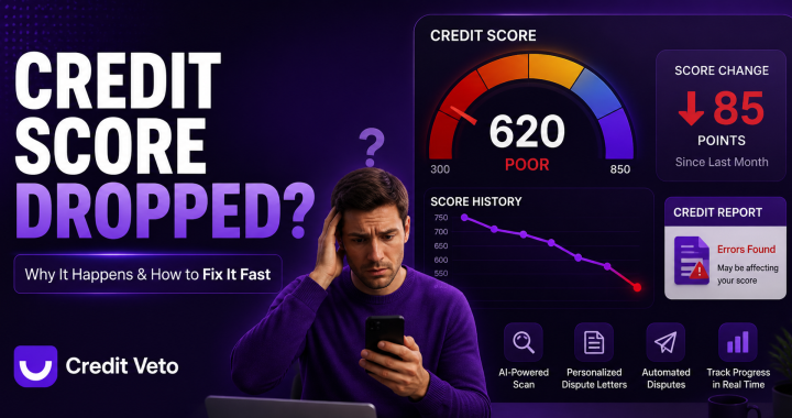 Why Did My Credit Score Drop